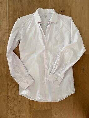 TMG Italy Timeless White Men's Dress Shirt